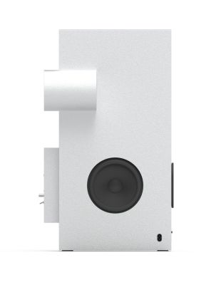 Brutalist Lautsprecher Transparent